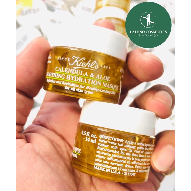 Mặt nạ Hoa Cúc và Lô Hội Kiehls Calendula & Aloe Soothing Hydration Mask