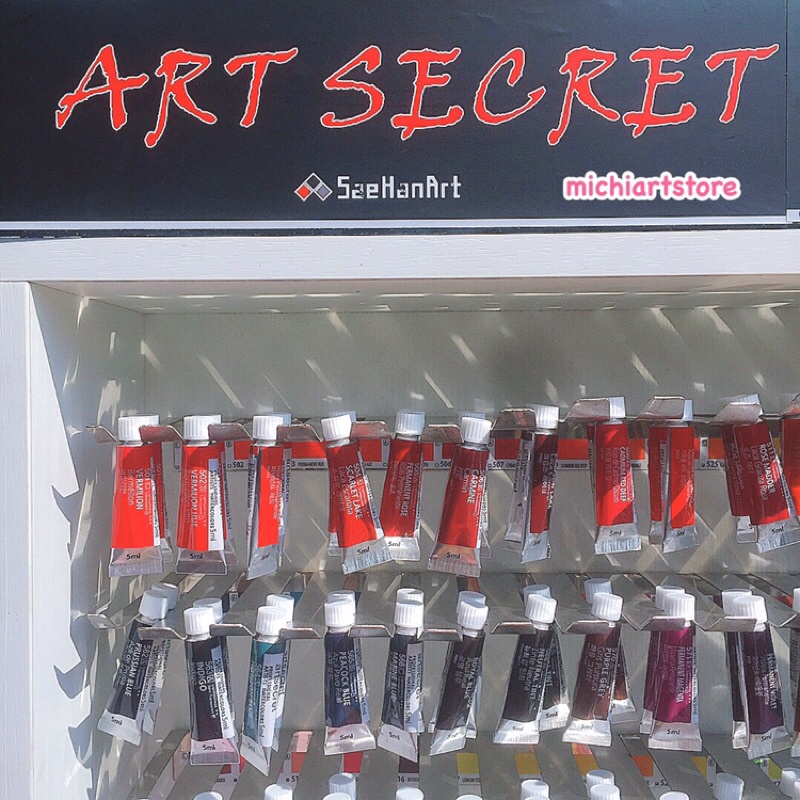 [Michi Art Store] (Seri A) Màu nước Art Secret 73 màu tuýp lẻ 5ml full bảng màu hạng hoạ sĩ xuất xứ Hàn Quốc