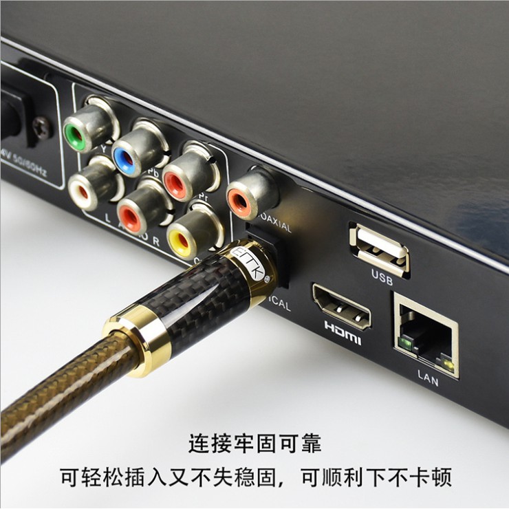 Dây Cáp Quang Âm Thanh Sợi Carbon Spdif