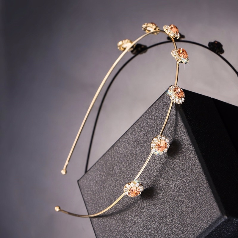 Cài Tóc Đính Đá Phong Cách Cổ Điển Thanh Lịch Dành Cho Nữ