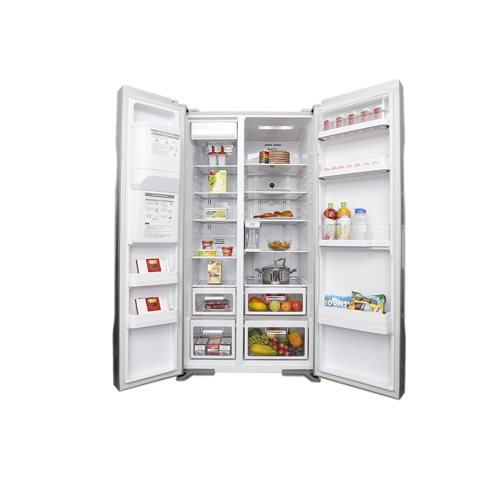 Tủ lạnh SBS Hitachi R-FS800GPGV2 (GS) - 605 Lít (SHOP CHỈ BÁN HÀNG TRONG TP HỒ CHÍ MINH)