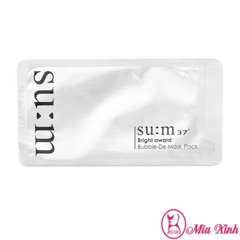 MẶT NẠ SỦI BỌT [SUM] Bright Award Bubble - De Mask