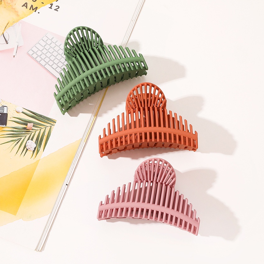 Kẹp tóc Haimeikang hình bán nguyệt phong cách đơn giản đa năng thời trang Hàn Quốc