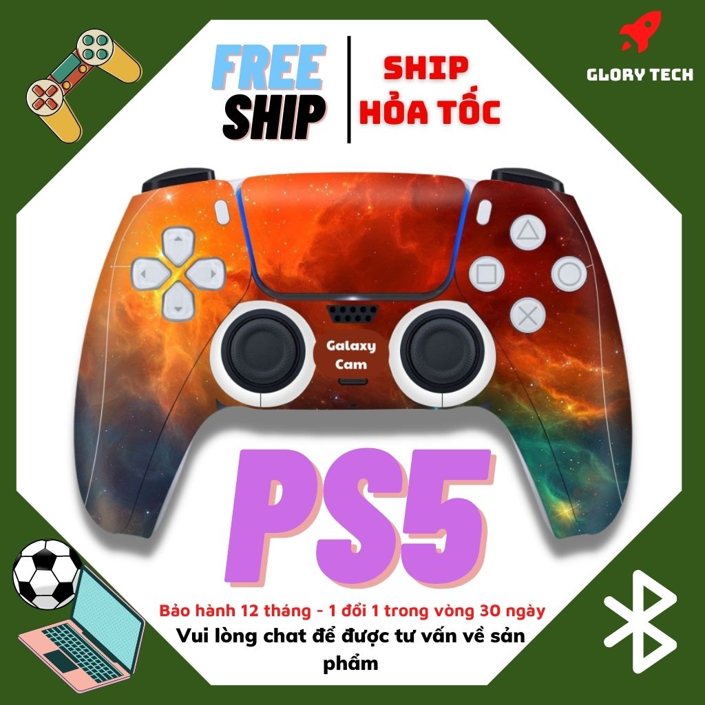 Tay cầm chơi game giá rẻ chơi Fifa Online 4 - PS5 dualsen| PS4| P4-PLUS cho PC| LAPTOP| Điện Thoại| TV dán Decal Skin