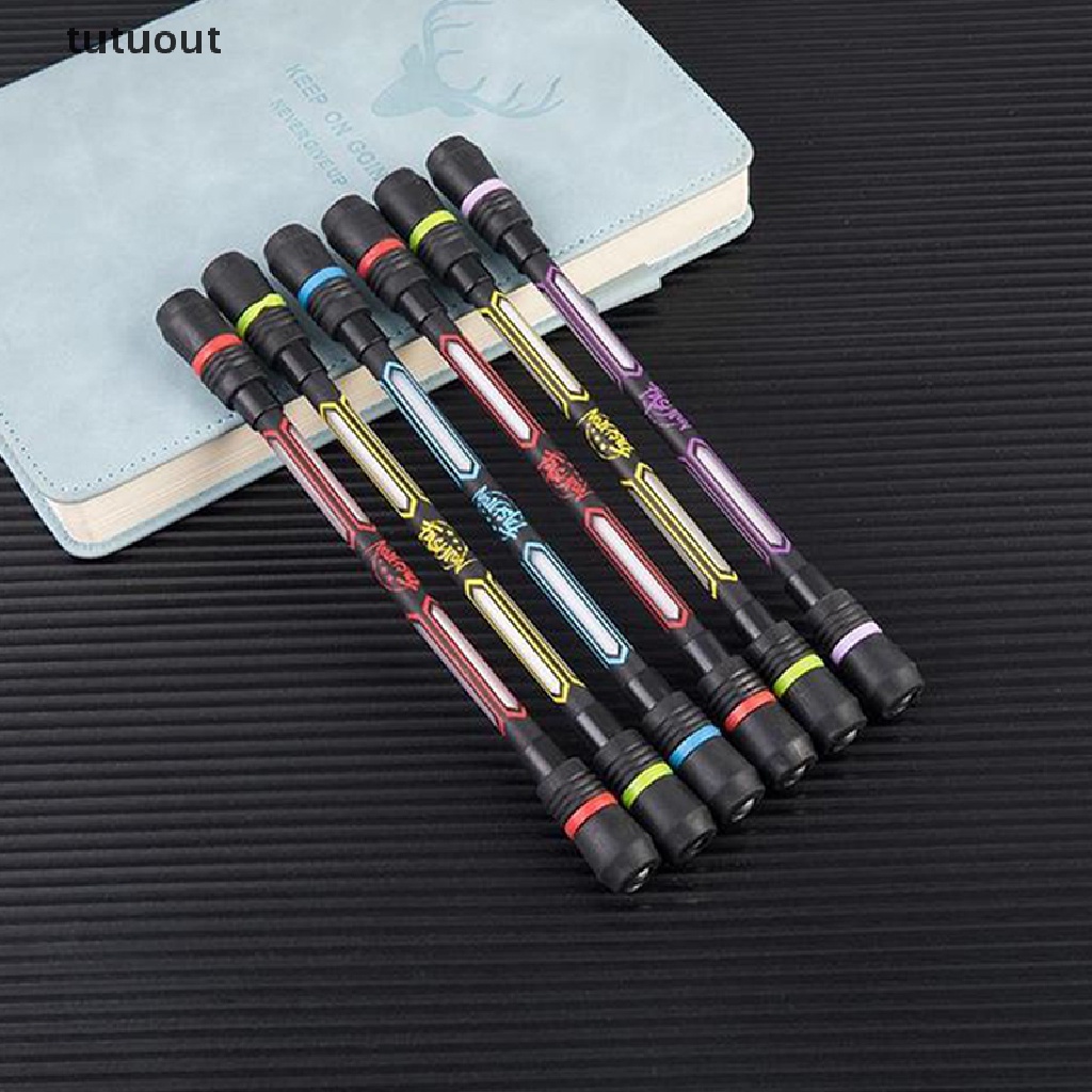 tutuout Antistress Spinning Pen Plastic Spiner Pen Stress Reliever Anti-slip Stress Toy TU