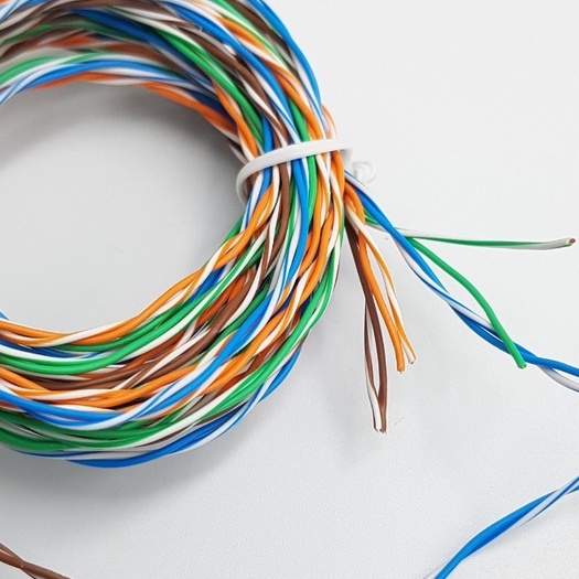 Dây điện đơn 0.2mm bộ 8 mầu dài 1.2 mét hàn mạch DIY - KhoĐiệnTử