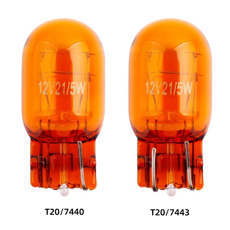 Set 10 Bóng Đèn halogen T20 7443 7440 12v 16W 500 Cho Xe Ô Tô