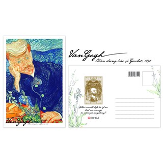 Postcard Chân dung bác sĩ Gachet – Cá Chép