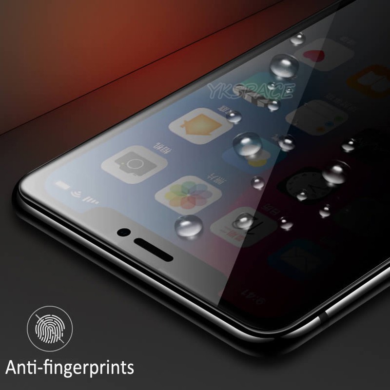Ốp Điện Thoại Cho iphone 11 12 13 14 pro max x xs max xr 7 6 8 plus 45° Kính Cường Lực Chống Nhìn Trộm Bảo Vệ Toàn Diện Cho Điện Thoại