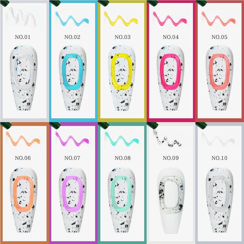 Sơn Móng Tay Dạng Gel Sắc Tố Cao DIY