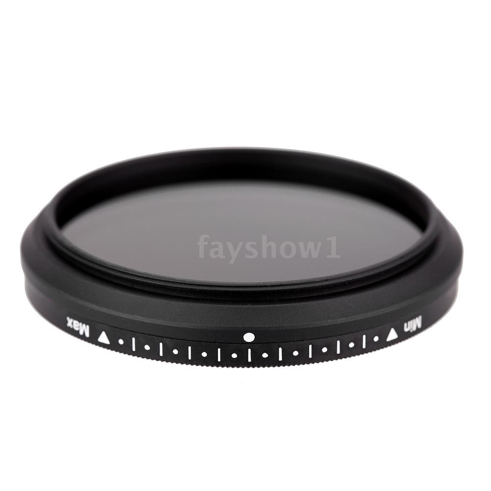 【HOT】 Fotga 49mm Slim Fader Variable ND Filter Adjustable Neutral Density ND2 to ND400