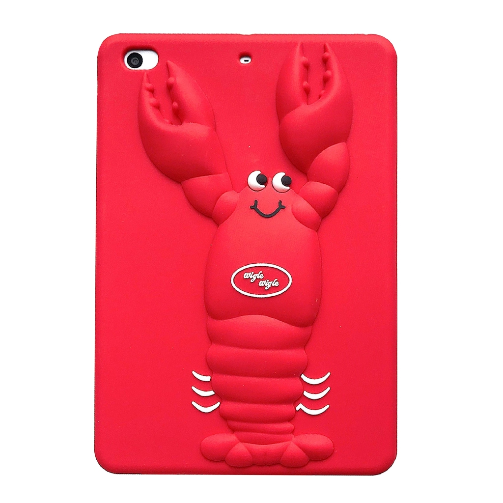 Ốp máy tính bảng bằng silicone ngộ nghĩnh cho iPad Mini 4 3 2 1/iPad 2 3 4 5 6/Air 1/Air 2/iPad Pro 9.7/ ipad 2017/2018 | BigBuy360 - bigbuy360.vn