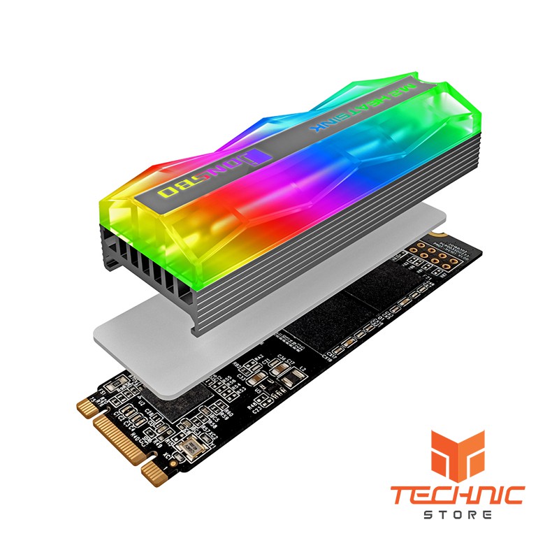 Tản nhiệt SSD M2 Jonsbo V2 ARGB