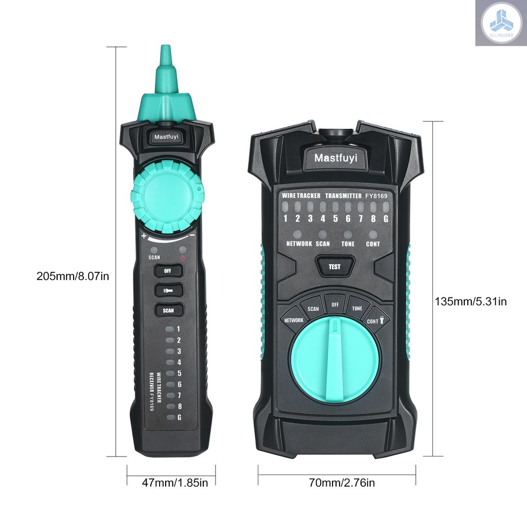 Máy dò dây cáp đa năng Fuyi Fy8169 Rj11 Rj45