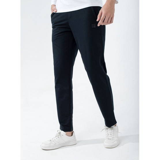 Quần dài thu đông Insidemen  dệt kim ống suông có túi co giãn nhẹ IPA001W1