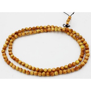 VÒNG CHUỖI 108 HẠT GỖ HUYẾT LONG 8 LY