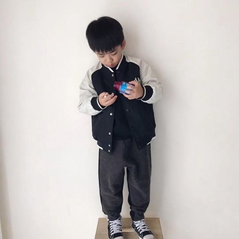 Áo khoác bóng chày thời trang năng động dành cho trẻ