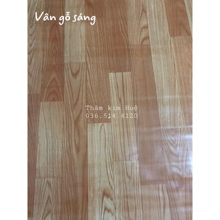 Thảm nhựa trải sàn vân gỗ PVC