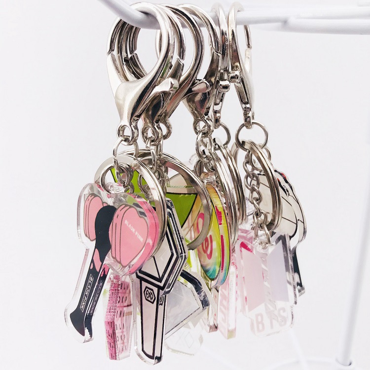 Móc Khoá Acrylic Hình KPOP