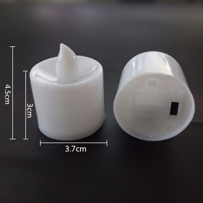 Đèn led hình ngọn nến sử dụng pin nhiều màu sắc