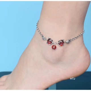 Lắc chân bạc nữ