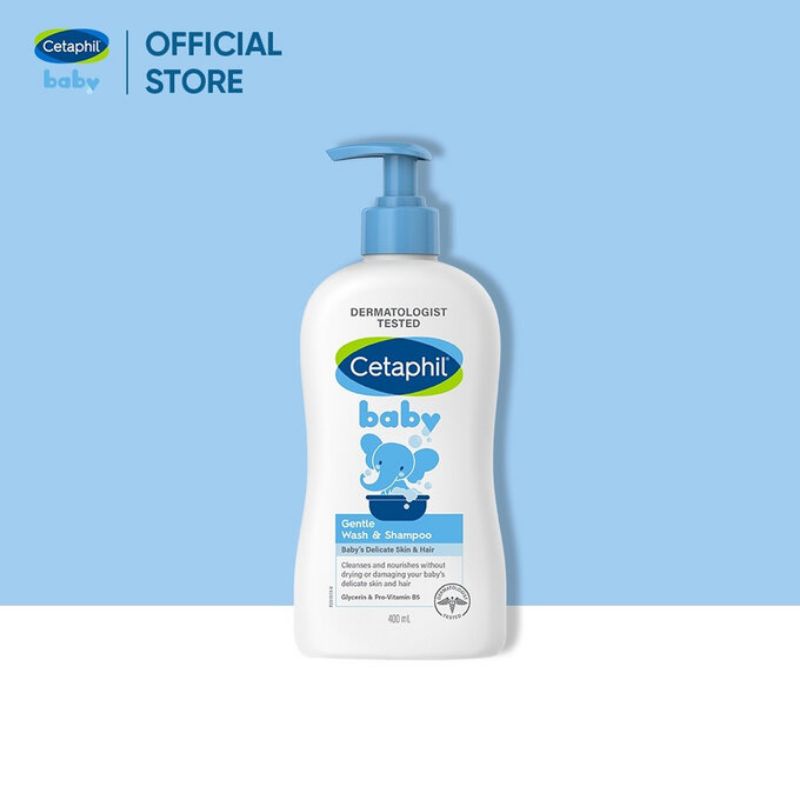 Tắm gội toàn thân cho Bé Cetaphil Baby : chăm sóc trẻ con đến từ Đức