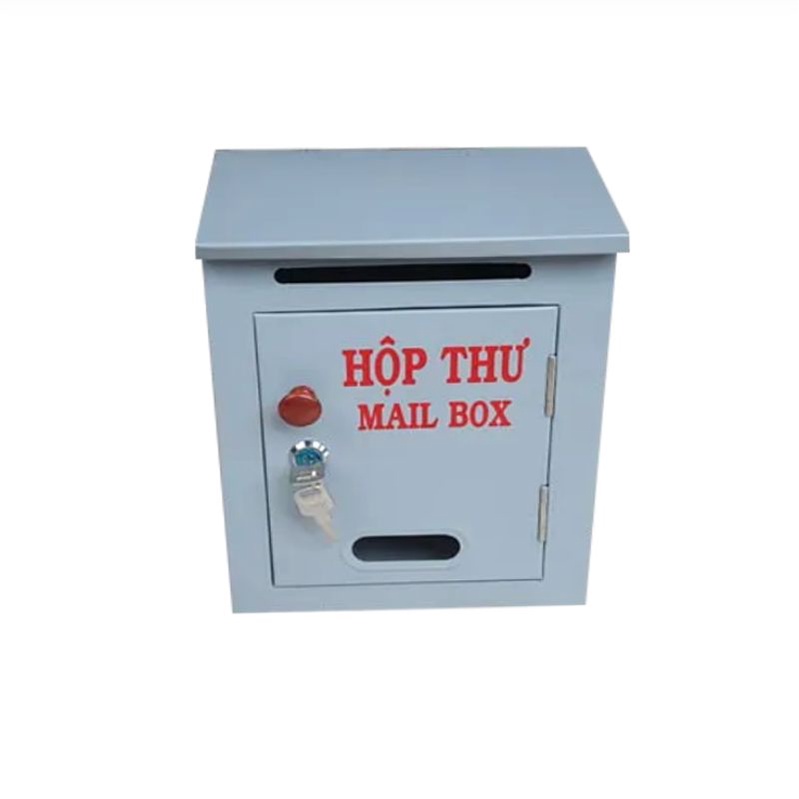 Hộp thư góp ý màu xám nhạt