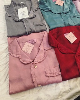 Pijama lụa cộc - cộc