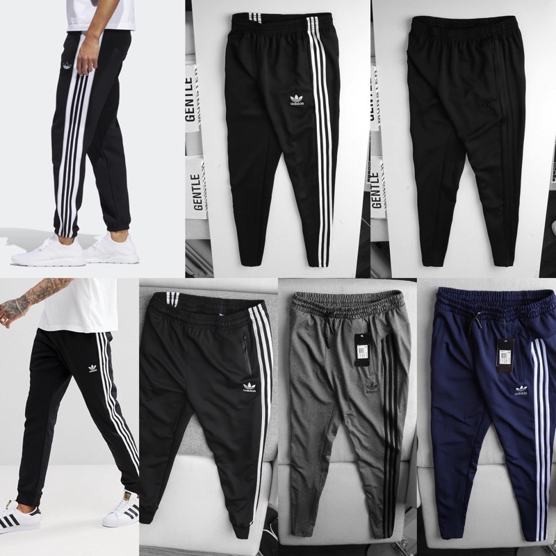 [SẢN PHẨM CHÍNH HÃNG] (Có video) Quần jogger Das 3 sọc poly 2 da xịn