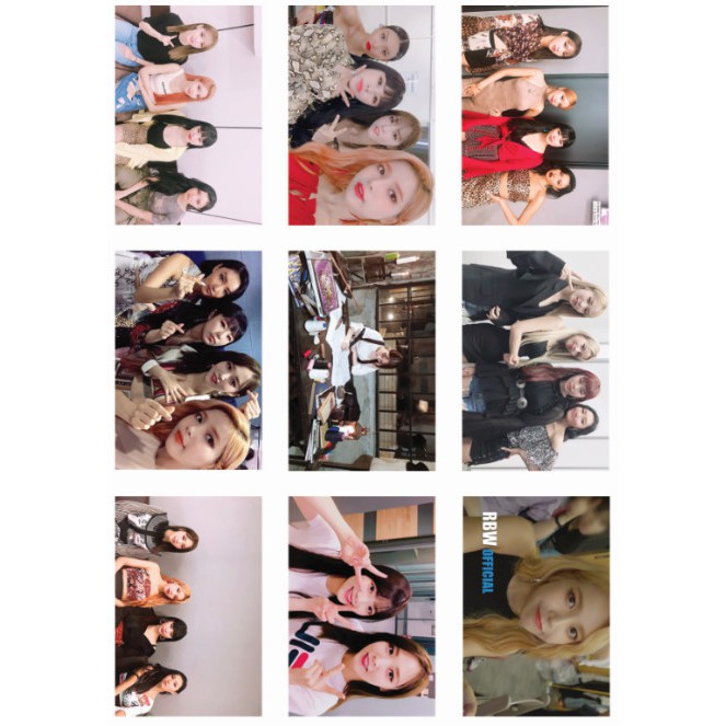 Lomo card ảnh nhóm MAMAMOO update Twitter Full 63 ảnh