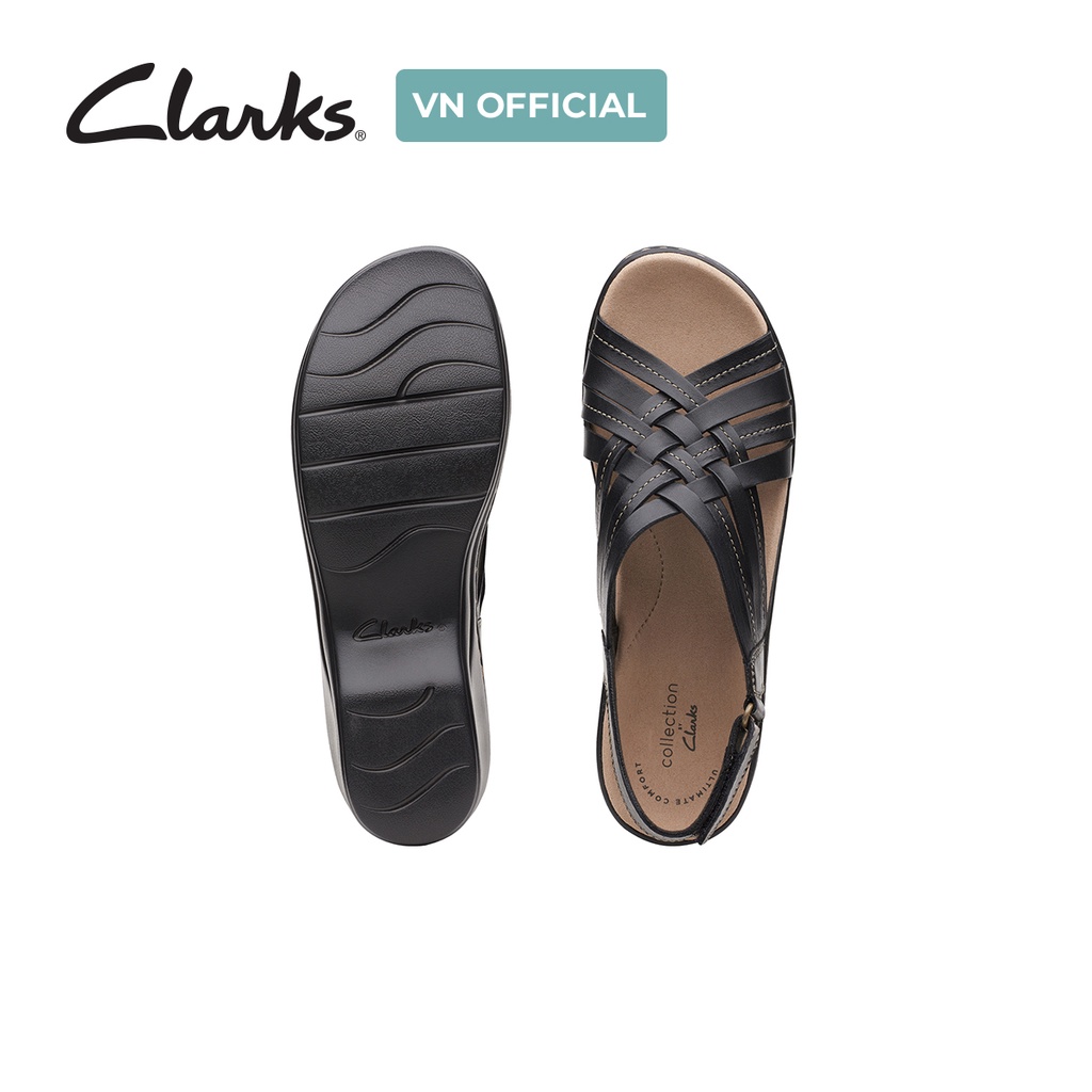 Giày Xăng Đan Nữ CLARKS Lexi Carmen màu đen