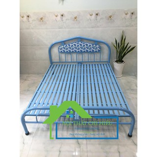 Giường sắt 1m6 giá rẻ