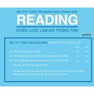 Sách – Hackers TOEIC Start Reading – Lộ Trình Học đọc TOEIC Cho người mới bắt đầu (gamma)