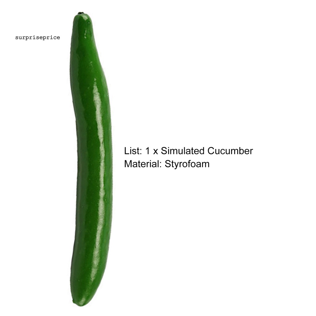 Mô Hình Dưa Leo Giả Sống Động Như Thật