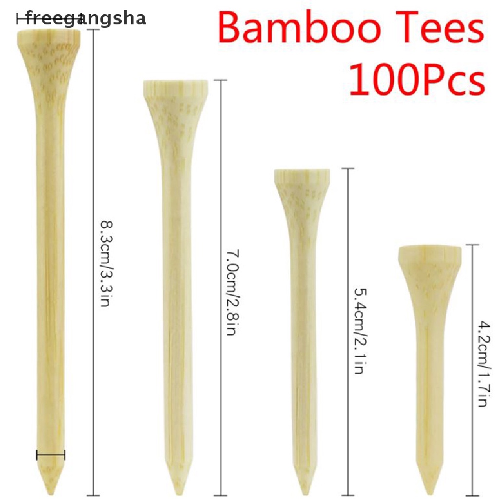 Bộ 100 giá đỡ bóng bằng tre 4 kích thước mạnh mẽ FDH