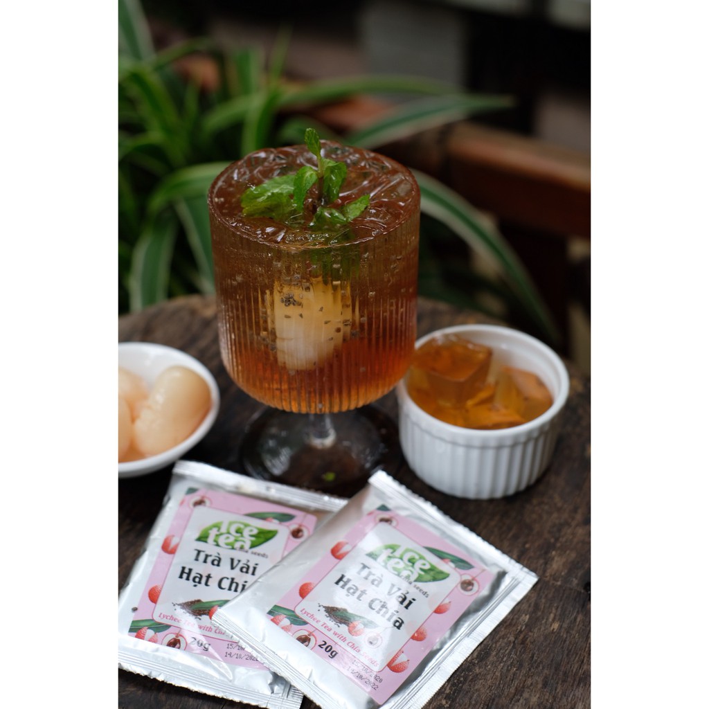 6 Gói Trà Trái Cây Hạt Chia (VỊ ĐÀO/XOÀI/VẢỈ) - Thơm Ngon Khó Cưỡng | BigBuy360 - bigbuy360.vn