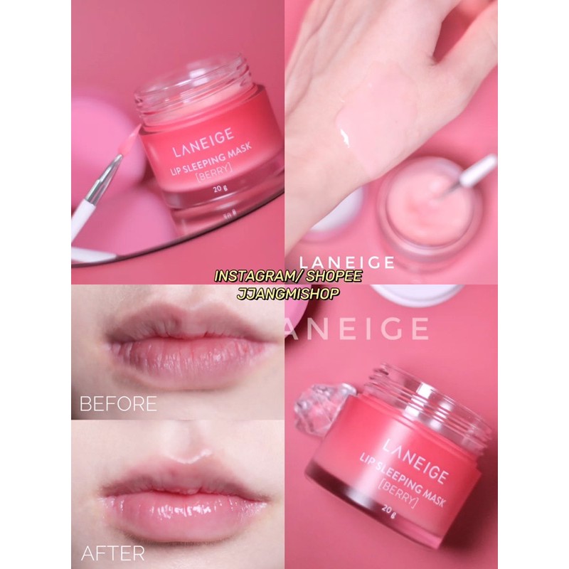 Mặt nạ ngủ cho môi Laneige Lip Sleeping Mask Berry 20g (Fullsize) | BigBuy360 - bigbuy360.vn