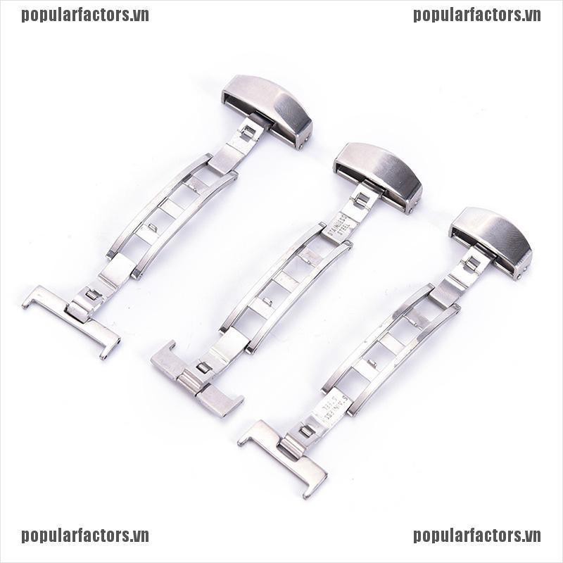 Khóa Bướm Inox Chất Lượng Cao Cho Đồng Hồ Thông Minh 18 / 20 / 22mm