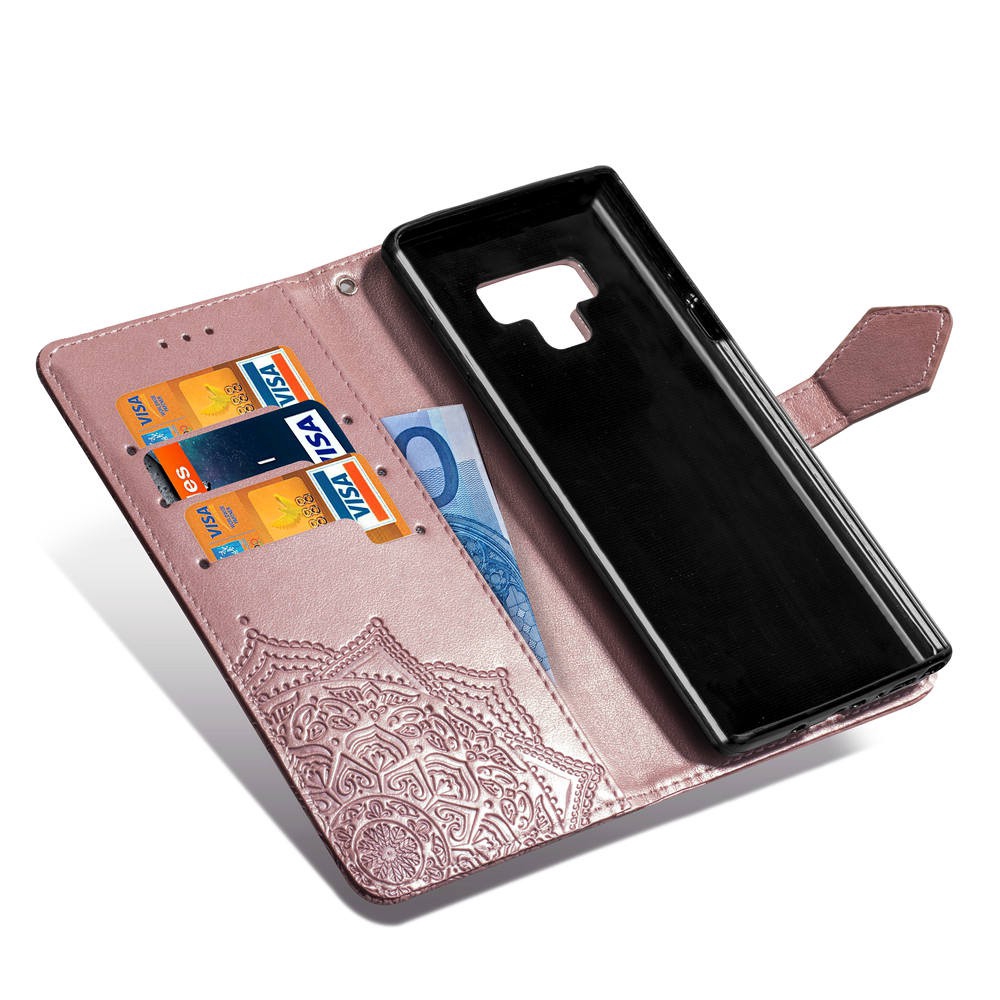 Bao Da Pu Điện Thoại Nắp Lật Kiêm Giá Đỡ Họa Tiết Hoa Cho Samsung Galaxy Note 9 Sm-N960F Galaxy Note 9 Note9 | BigBuy360 - bigbuy360.vn