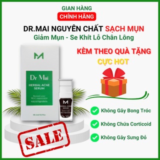 Serum Tri Mụn Dr Mai 6ml - Dr Mai Nguyên Chất Se Khít Lỗ Chân Lông [Dr Mai Luxury Ver 2022]