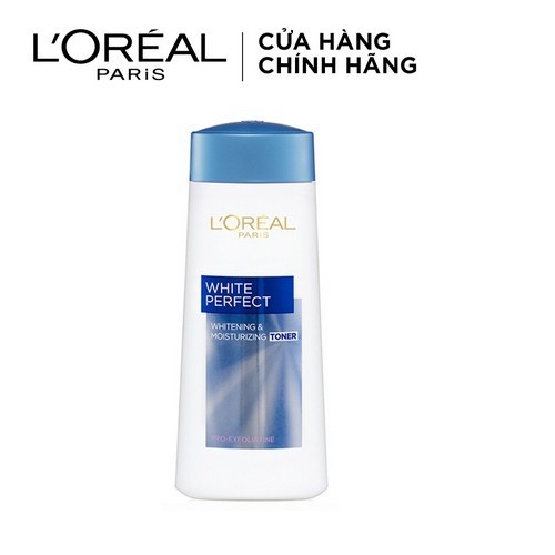 Nước hoa hồng dưỡng trắng da L'Oreal Paris White Perfect Whitening & Moisturizing Toner 200ml