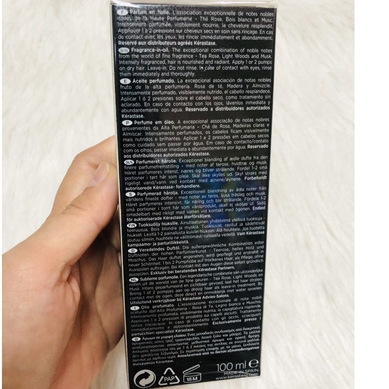 Dầu dưỡng tóc Kerastase Chronologiste Huile De Parfum 100ml