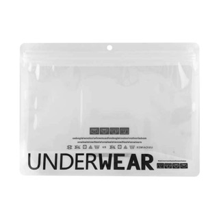 Combo 50 túi zip ngang underwear đựng đồ lót