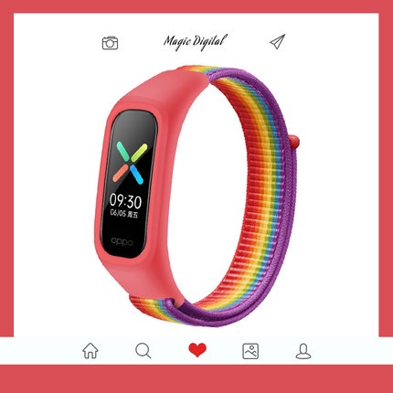 Dây Đeo Đồng Hồ Bằng Nylon Cho OPPO