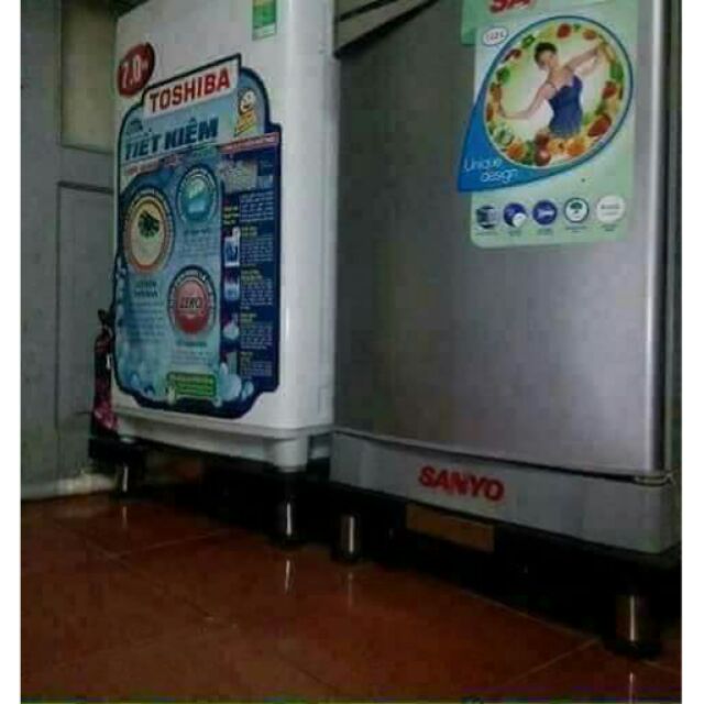 Kệ để tủ lạnh, máy giặt.