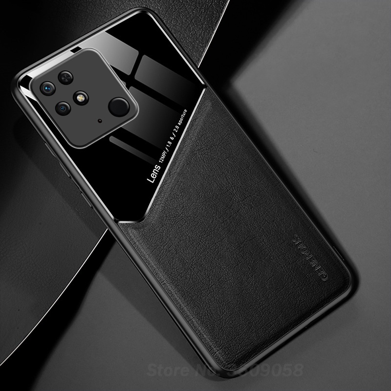 Ốp Điện Thoại Da Mềm Nam Châm Chống Sốc Dành Cho Xiaomi Redmi 10C 10 Note 11 10 10S 12 K50 Poco M3 F3 X3 GT Mix 4
