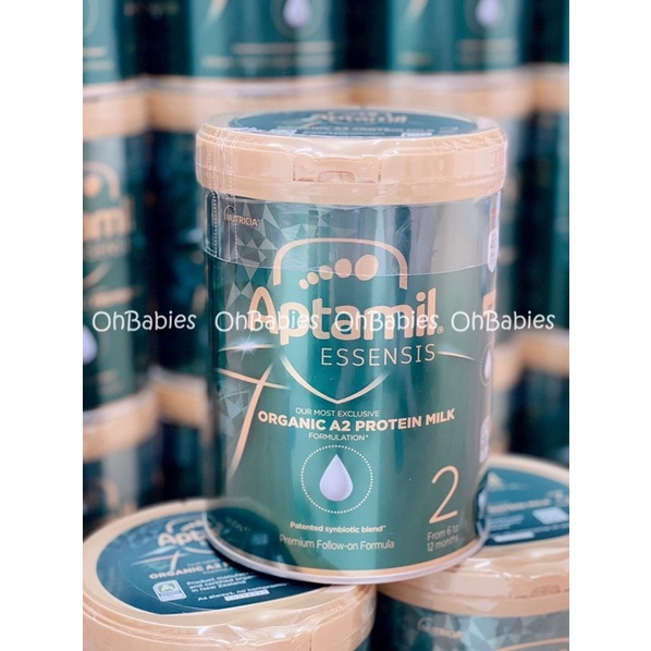 Sữa Aptamil Essensis Organic 900g Úc cho bé date 2023[OH BABIES]