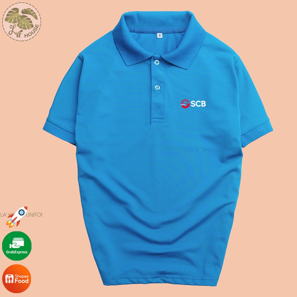 Áo thun đồng phục ngân hàng La ' House Uniform - SCB