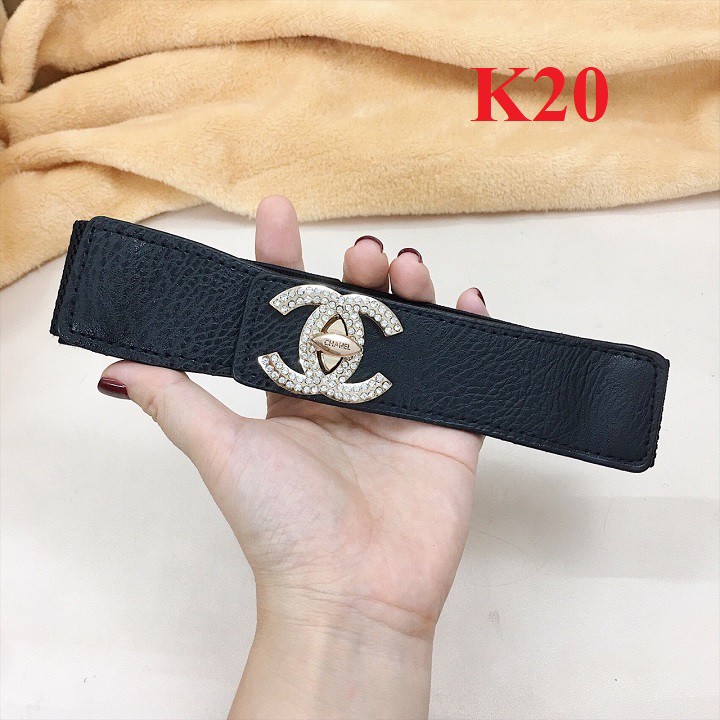 Đai váy khóa xoáy X đá 4cm K20