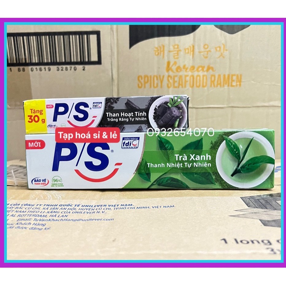 Kem đánh răng P/S trà xanh 180g
